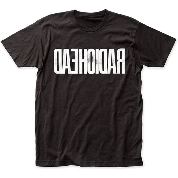 

men t-shirt radiohead backwards soft fitted 100% cotton tee custom mens & tees 210714, White;black