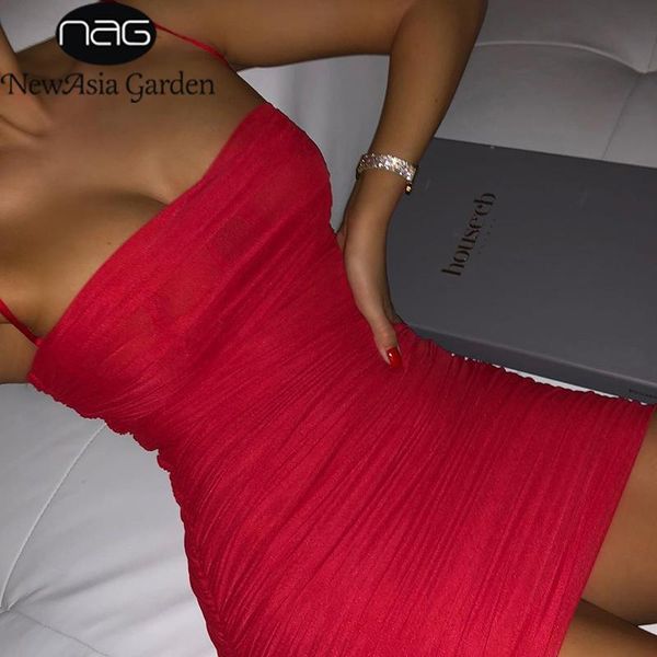 

casual dresses asia red ruched backless dress women sleeveless off shoulder bodycon summer slim party club cloth vestidos, Black;gray