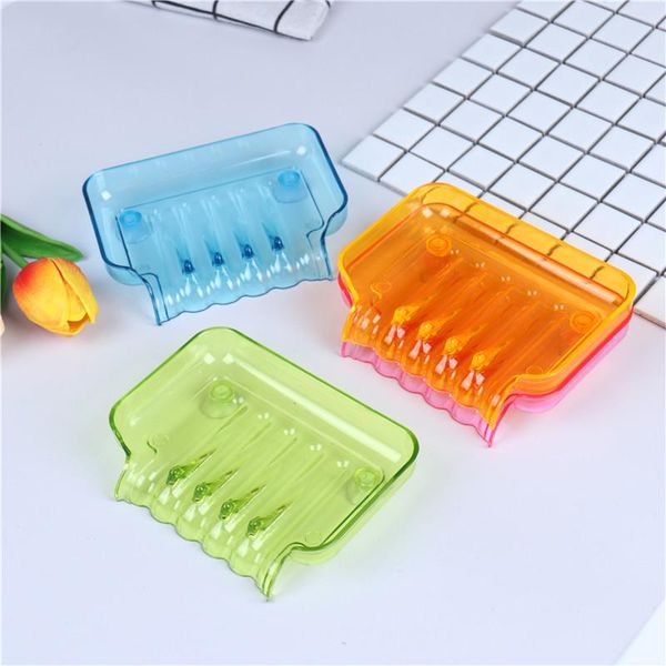 

soap dishes bathroom accessories kitchen sink sponge holder rack colorful non slip box toilet shower tray draining