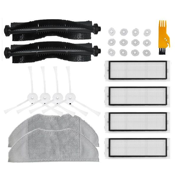 

vacuum cleaners promotionmain brush hepa filter side brushes mop cloth for 360 s5 / s7 robot robotic cleaner sweeper replacements parts