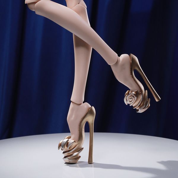 

Doll Shoe 1/4 BJD High Heel Shoes Super Model popovy Girls Feet Accessories for MSD Special Size Women Body Art Doll