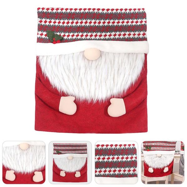 

chair covers 1pc christmas back cloth cartoon slipcovers