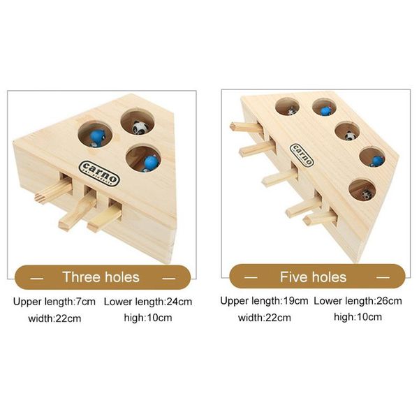 

wooden cat catching toy box interactive scratch board pet supplies toys