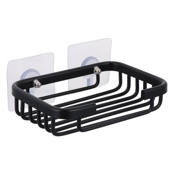 

set soap dish holder self-draining shower bar saver aluminium rack dishes