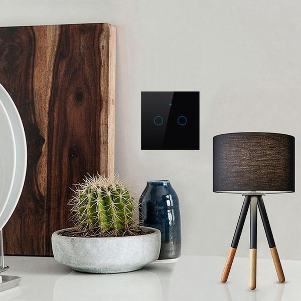 

smart home control wifi wall touch switch tx all via ewelink app/rf433/voice/touch