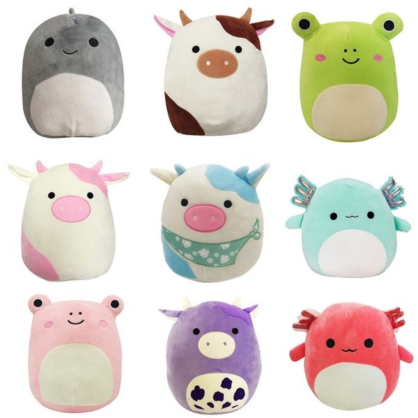 

fat dinosaur pillow soft dragon frog cow newt plush doll mascot
