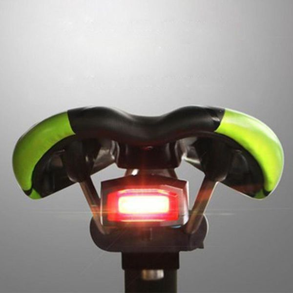 

waterproof wireless smart bike light alarm safety warning lamp bicycle rear intelligent brake cycling taillight lights