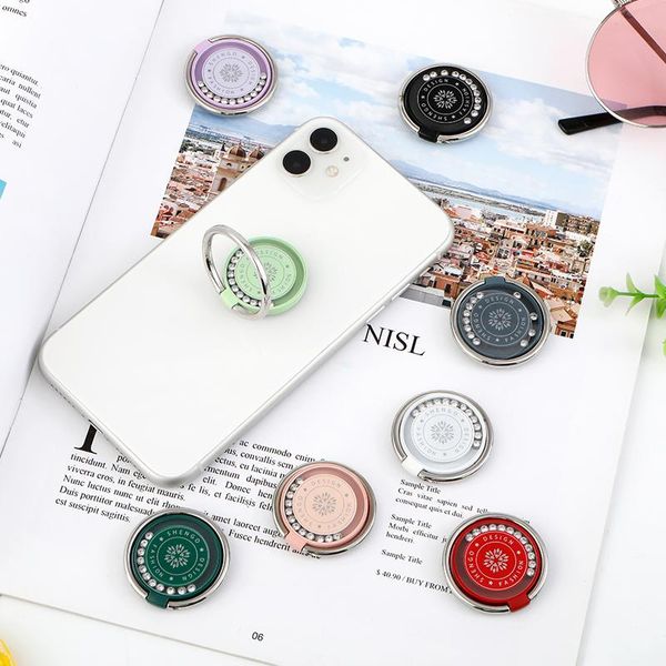 

cell phone mounts & holders luxury metal mobile magnetic car bracket socket telephone on the stand for phones