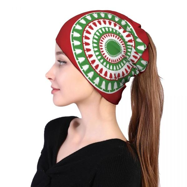 

beanies fir tree silhouette save earth hour multifunction beanie hat