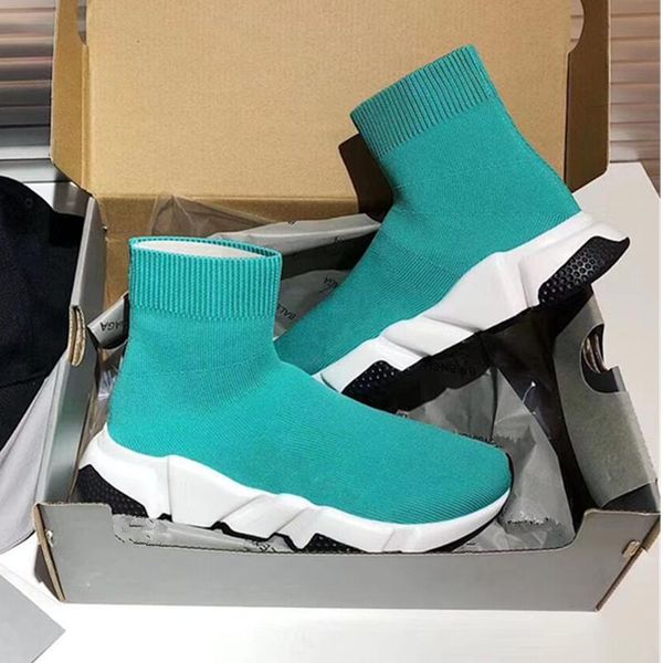 

boots 2021 design couple sneakers comfortable light stretch sock ankle shoes men/women big size, Black