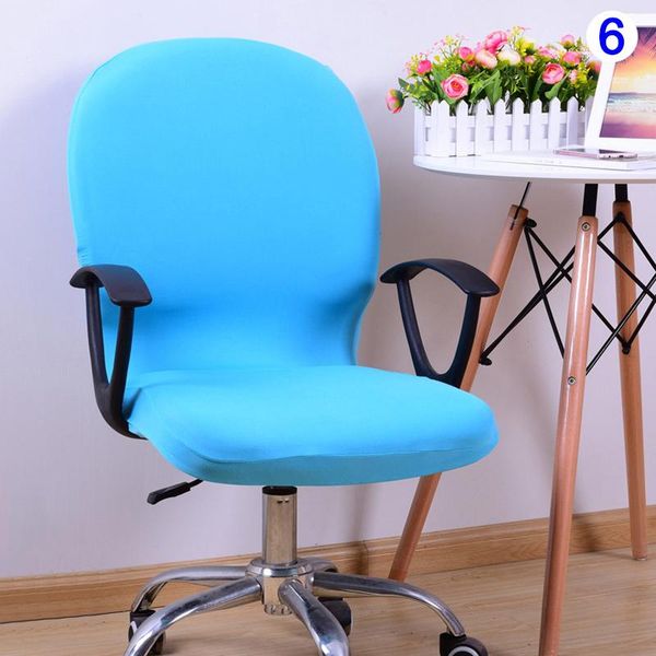 

chair covers 100% polyester swivel cover elastic removable printed office home textile housse de chaise qp2