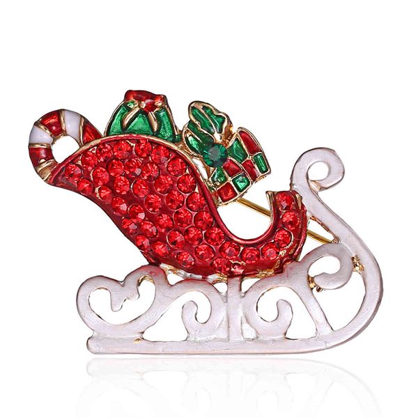 

christmas cartoon christmas gift car brooch series alloy