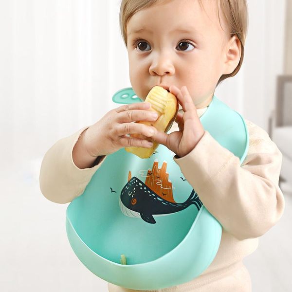 

bibs & burp cloths silicon baby bib comfortable feeding infant soft waterproof born cloth adable silicone for babies