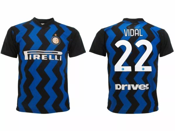 

shirt inter t shirt arturo vidal n 22, White;black