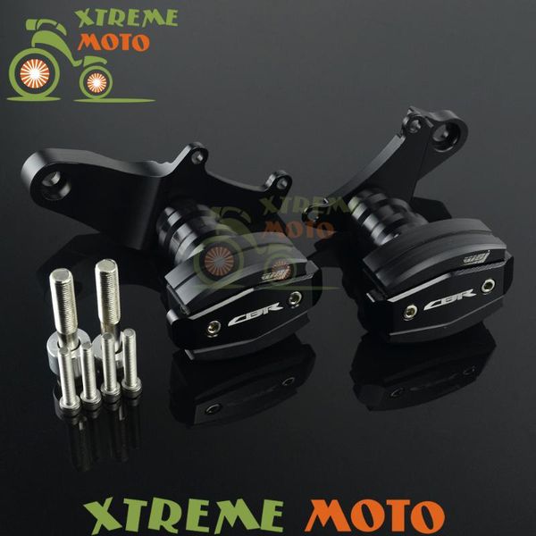 

parts black billet motorcycle frame crash pads engine case sliders falling protector for cbr cbr500r 2014 2021