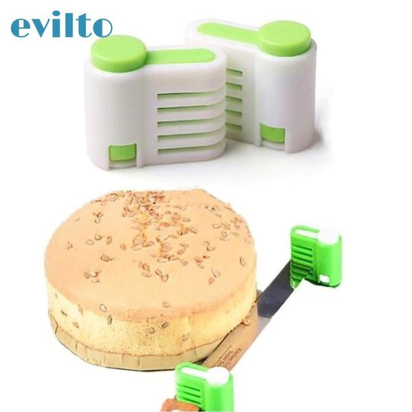

2pcs cake slicer cutter 5 layers cut bread knife splitter toast -grade decorating tool baking & pastry tools