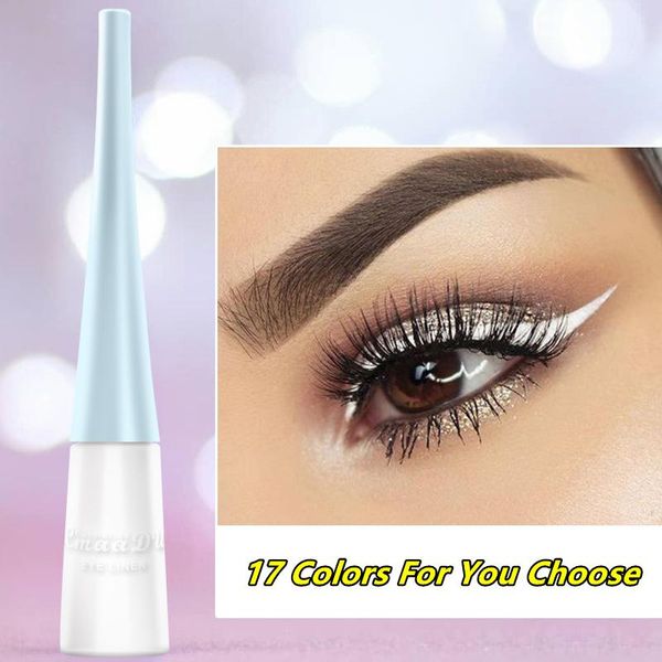 

eyeliner 17 colors matte neon liquid gel waterproof colorful white eye liner pen women fast drying makeup eyes cosmetics tool