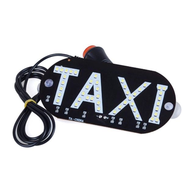 

emergency lights 12v taxi led car windscreen cab indicator energy saving long life brand lamp sign 45leds windshield light