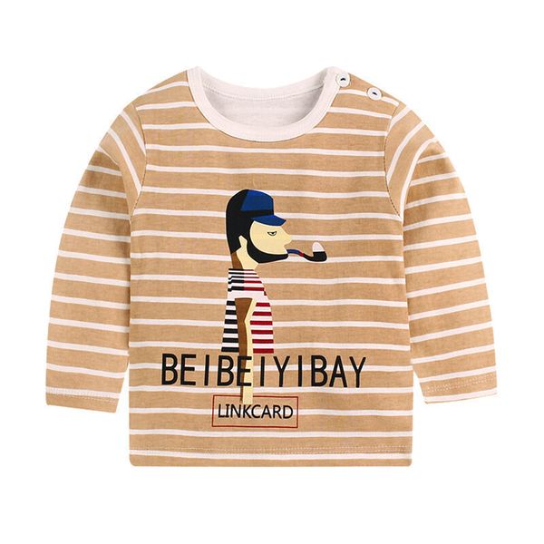 

children's long sleeve t-shirt girl's undershirt boy's autumn wear baby's clothes cotton children's fashion f001, Blue