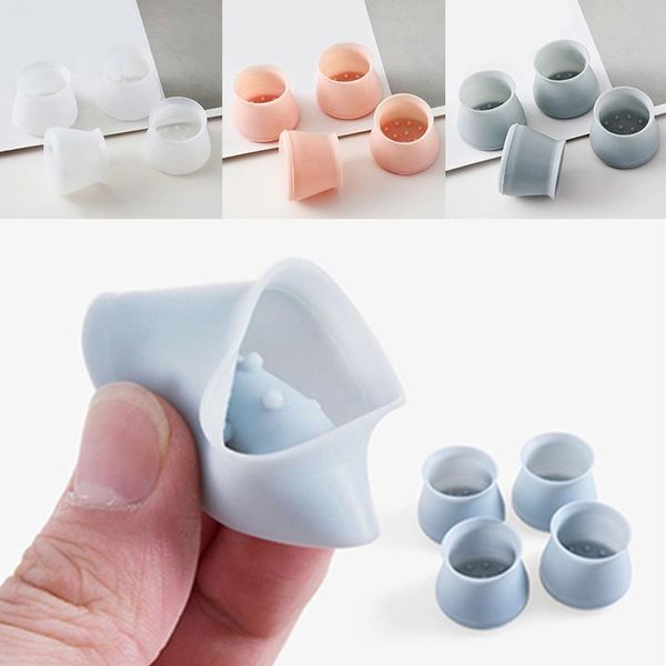 

chair covers 4pcs/set non-slip table leg caps silicone protector pads furniture socks wood floor protectors bottom cover
