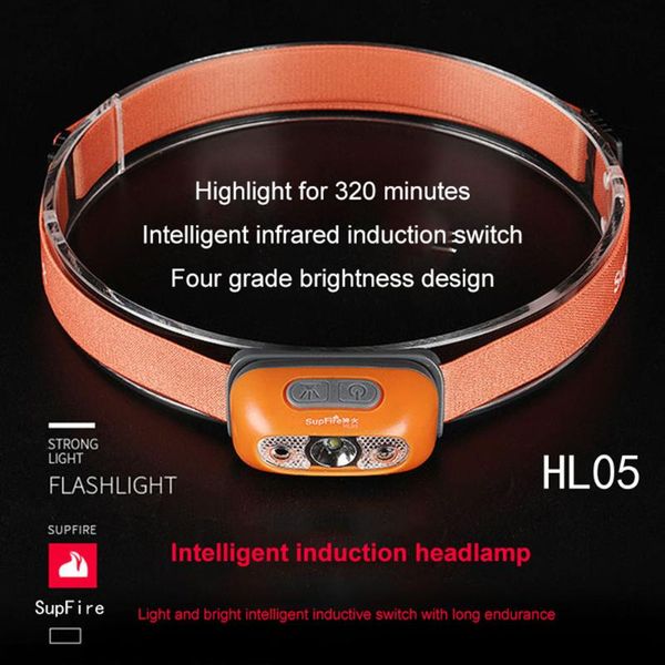 

infrared sensor headlight rechargeable super bright led outdoor headlamps