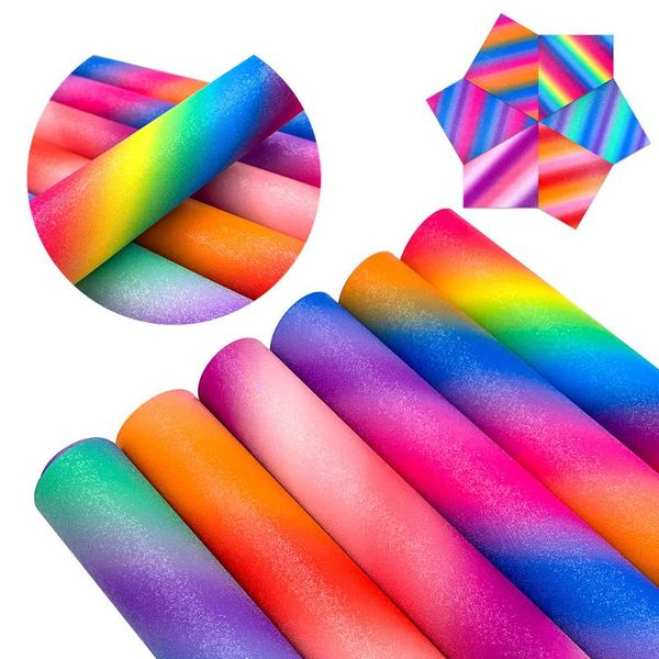 

window stickers holographic glitter rainbow gradient adhesive film 12"x 39" for crafts cricut expressions cameo decal signs decor