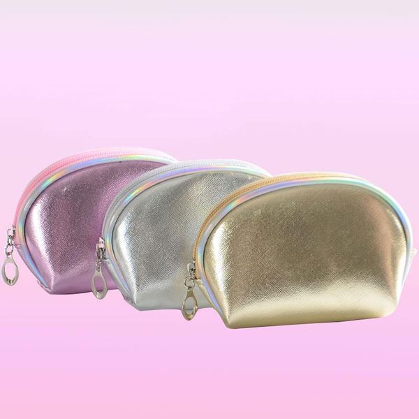 

women mini makeup bags fashion pu leather small cosmetic travel organizer beauty case toiletry bath wash make up kit & cases