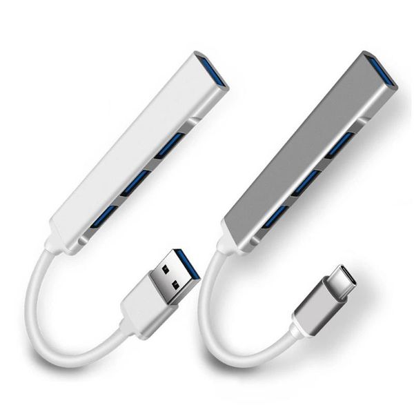 

hubs usb c hub 3.0 type 3.1 4 port multi splitter adapter for air pc accessories