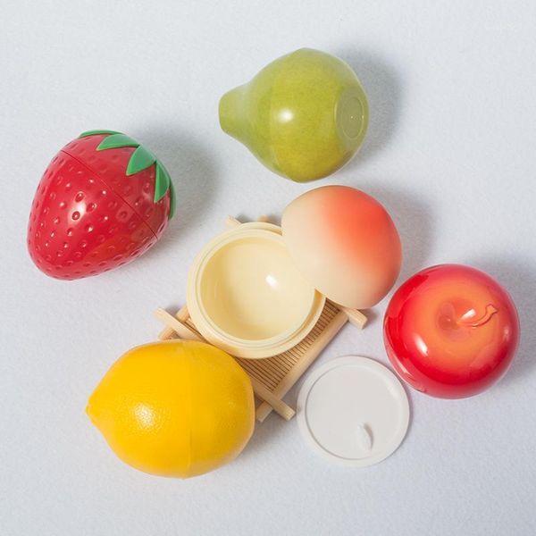 

storage bottles & jars 10/30pcs 30g fruite shape refillable plastic empty makeup jar pot travel face cream/lotion/cosmetic container