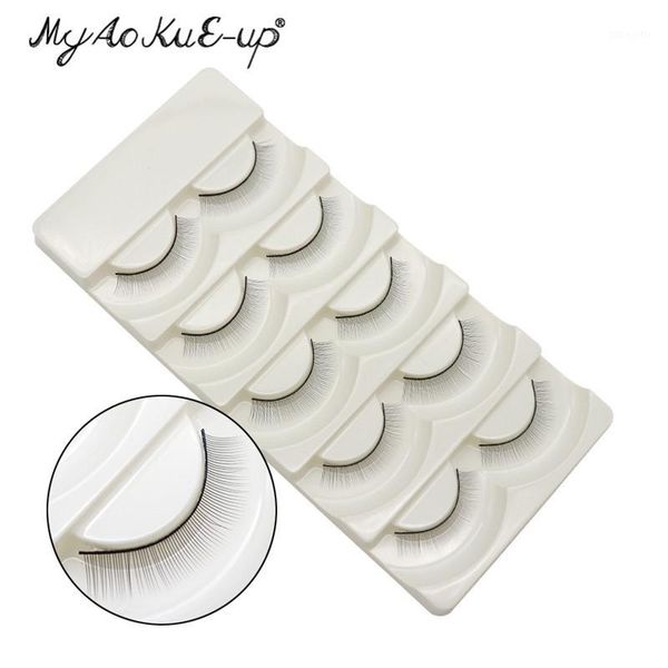 

pairs beauty false eyelashes reusable natural long thick fake 3d handmade eye lashes makeup tools1