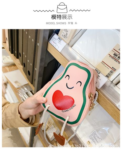 

shoulder cute avocado messenger little casual bag girls fashionable new coin girl purse super isfcp