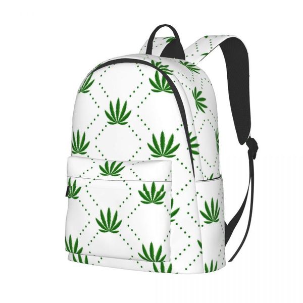 

backpack fashion leaves shoulder bag school bookbag for teenagers