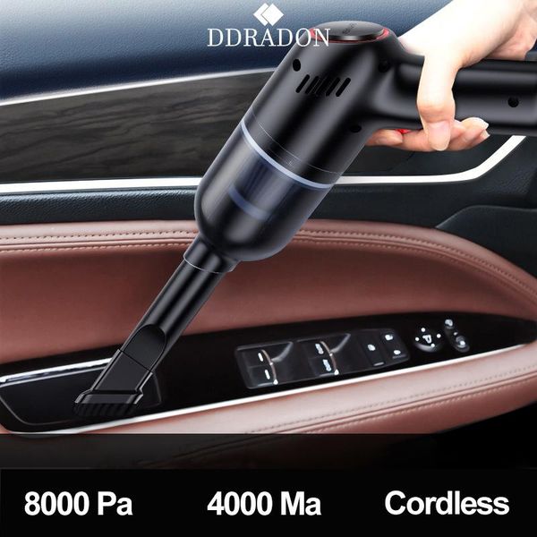 

vacuum cleaner 8000pa wireless car cordless handheld auto home & dual use mini with built-in battrery