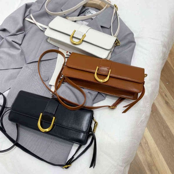 

messenger bags messenger bagssingle 2021 shoulder messenger simple temperament women's handbag long bag