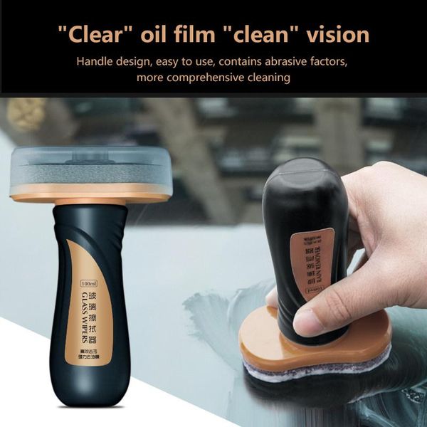 

car cleaning tools window repair glass oil film remover cleaner wash windshield removal stains
