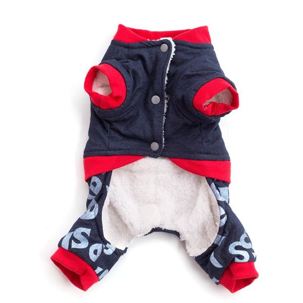 

dog four-legged clothes autumn winter pet warm coat costume clothing apparel