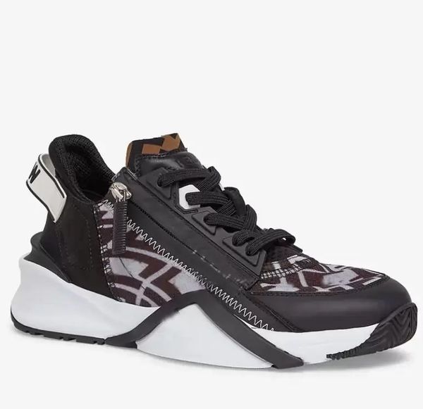 

nylon 2022 suede low- flow sneakers shoes men's light rubber runner sole mesh leather casual outdoor sports tech fabrics trainers roa0, Black