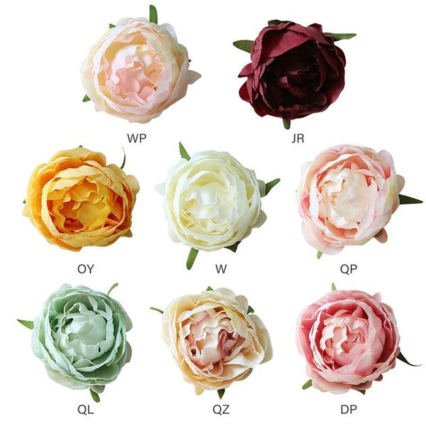 

decorative flowers & wreaths rose peony artificial silk small bouquet home party spring wedding decoration