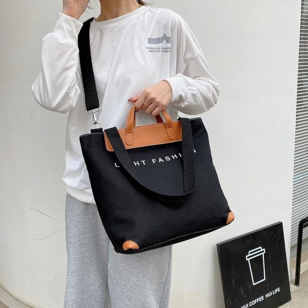 

shoulder bags handbags 2021 korean version of the bag female messenger large-capacity canvas shopping