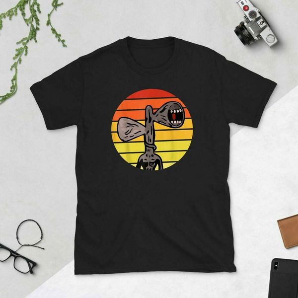 

siren head a monster costume t-shirt, hooded, White;black