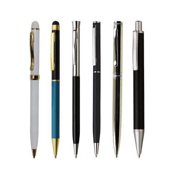 

special pen factory for sending sample metal plastic rotary oil ball point pen