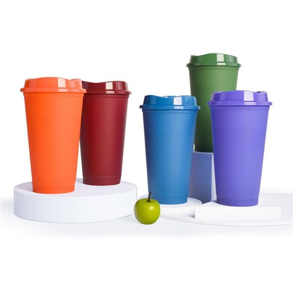 

mugs color changing cups with lids 473ml reusable bpa creative drink for kids lbe