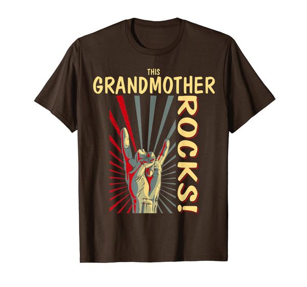 

This Grandmother Rocks Vintage Retro Concert 70s 80s T Shirt, Mainly pictures