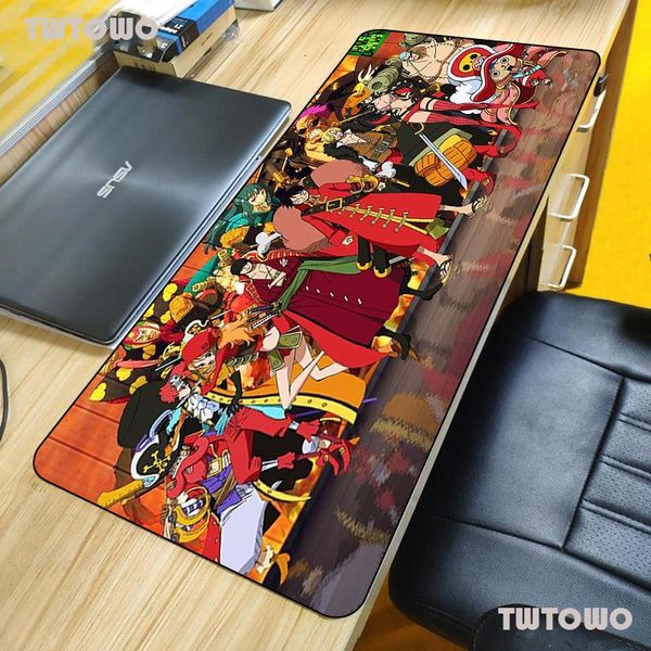 

mouse pads & wrist rests one piece japan anime rubber mat pad alfombrilla gaming xxl speed keyboard lappc desk