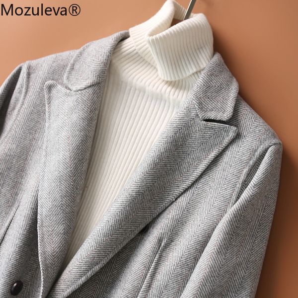 

jacket wet handcrafted double sided autumn and winter female wool coat, Black;brown