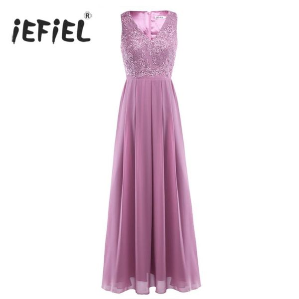 

casual dresses iefiel women ladies embroidered sleeveless summer tutu long party dress evening formal communion prom gown for vestidos, Black;gray
