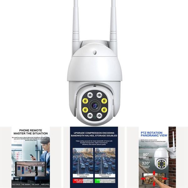 

cameras ip wifi camera 1080p ai tracking security onvif night vision audio cctv surveillance