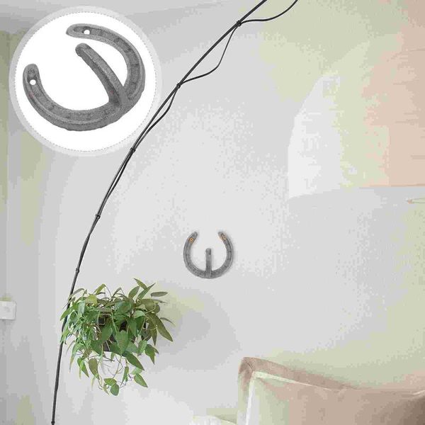 

hooks & rails 4 pcs horseshoe shape wall hanger retro hanging hook practical sundries organizer