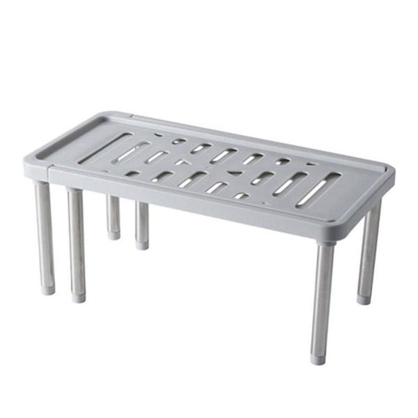 

retractable kitchen shelf multi-purpose layered storage spice & organization