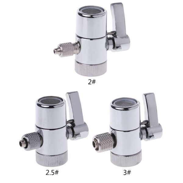 

water filter faucet diverter valve ro system 1/4" 2.5/8" 3/8" tube connector dropship kitchen faucets